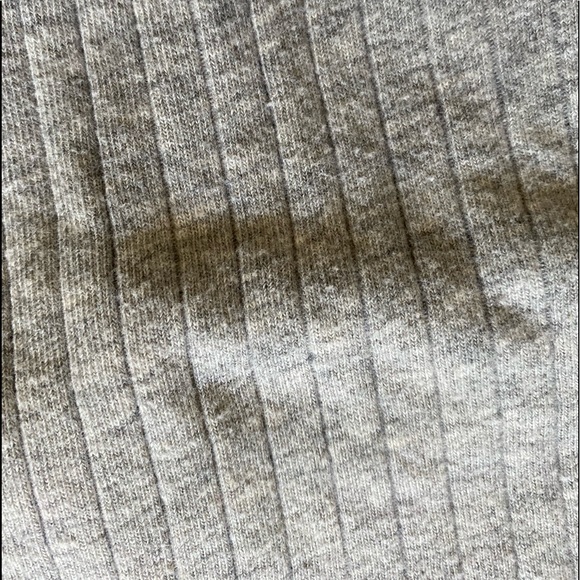 Black, grey, and white Ribbed lounge shorts - Picture 2 of 2